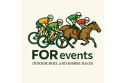 Indoor Bike & Horse Races - Fietsen op Rollen