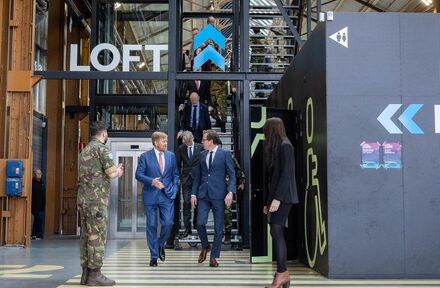 Koning Willem-Alexander in de Loft van RDM Next - Foto 1