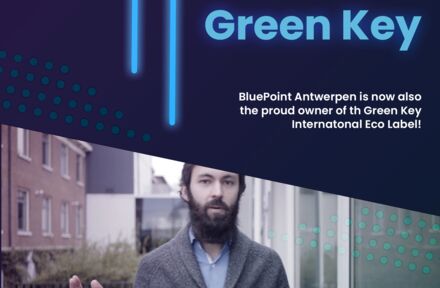 BluePoint Antwerpen is nu ook de trotse eigenaar van het 'Green Key Internationaal Ecolabel'! - Foto 1