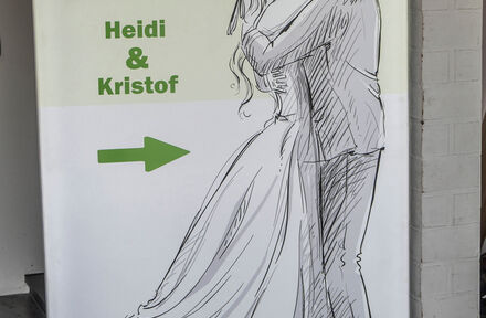 Huwelijk Heidi en Kristof - Foto 1