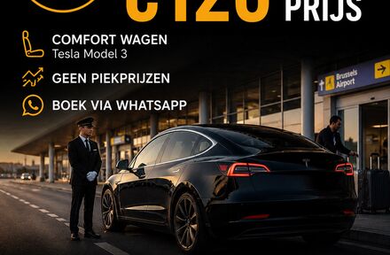 Taxi Gent | luchthavenvervoer Gent met vaste prijs  - Foto 1