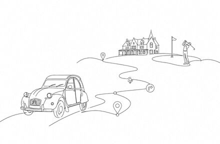 Golf Challenge: Oldtimer Roadtrip & Golfbeleving in de Vlaamse Ardennen - Foto 1