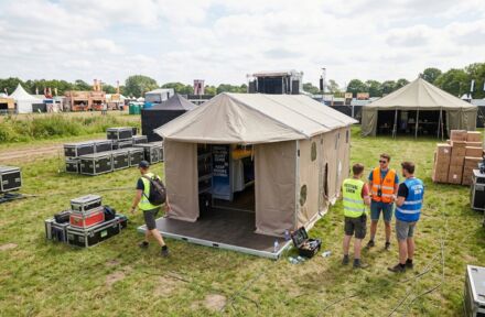 Waar slaapt jouw crew tijdens een meerdaags evenement? - Foto 1