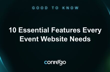 What should an event website look like? - Foto 1
