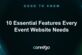 What should an event website look like? - Foto 1