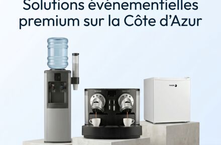 Location fontaine à eau, machine a café et frigo – Côte d’Azur - Foto 1