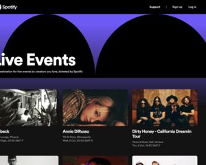 Spotify teste la vente de billets de concert directement aux fans